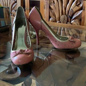Pink heels